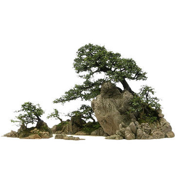 景观PS素材假山