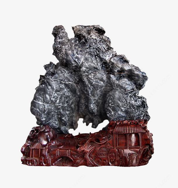 天下为公 灵璧奇石摆件高清素材，典藏艺术与自然之美